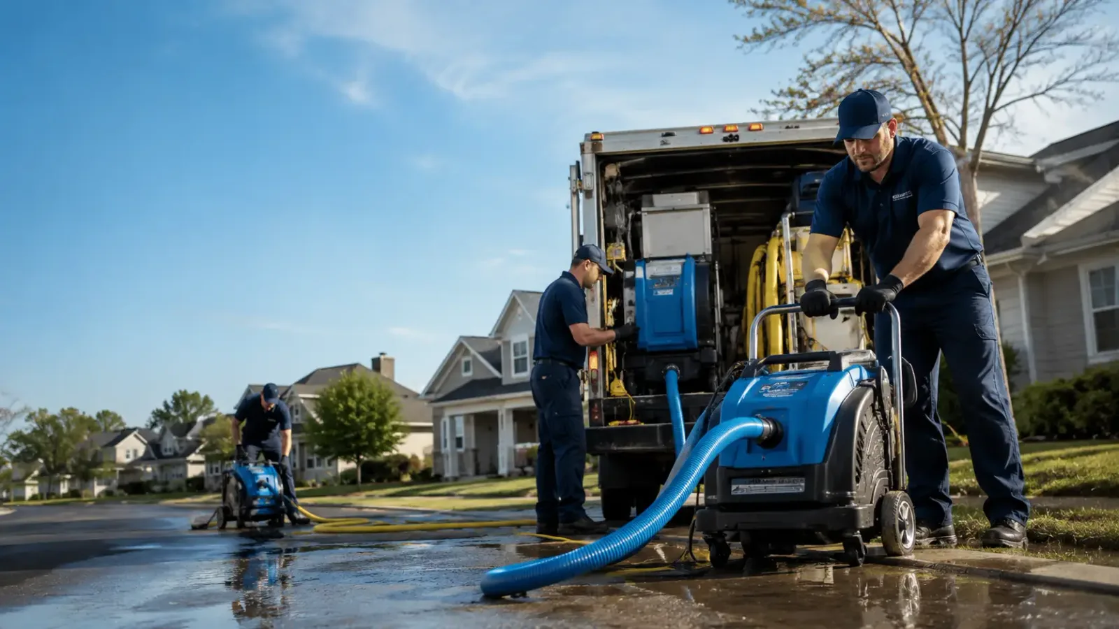 Flood Damage Cleanup in Joint Base Mdl, NJ